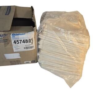 A80 Breathable Particle Protection Apron White (Pack of 50) (New Damaged Box)